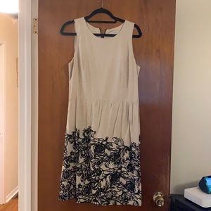 Fit and flare loft dress